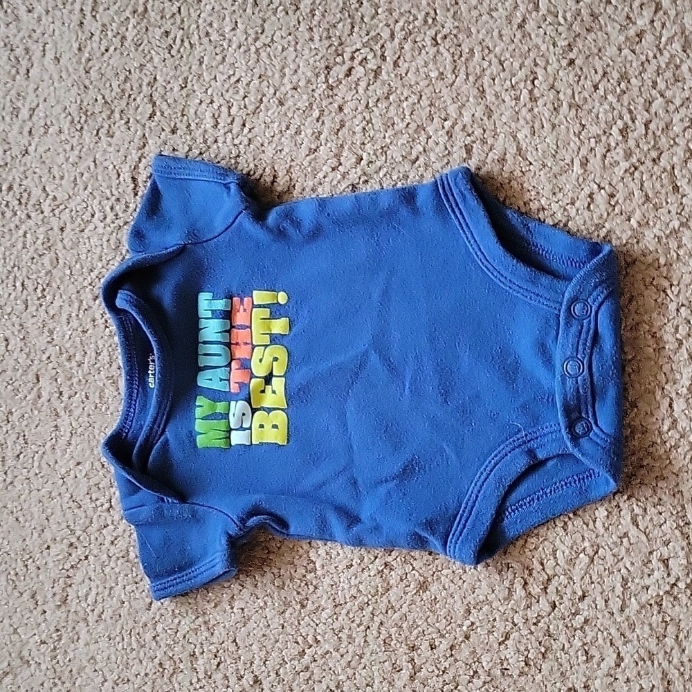 Carter's Newborn Onesie